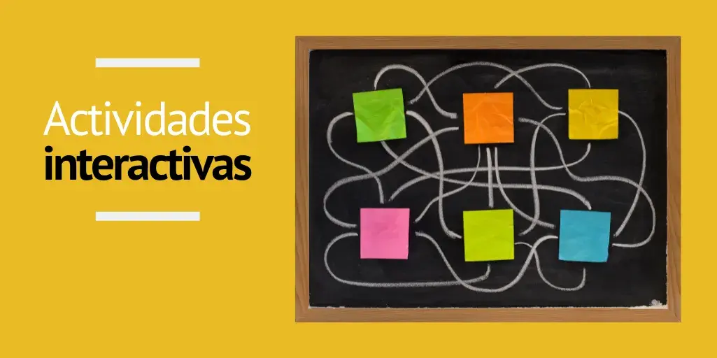 Actividades didácticas interactivas en el aula virtual