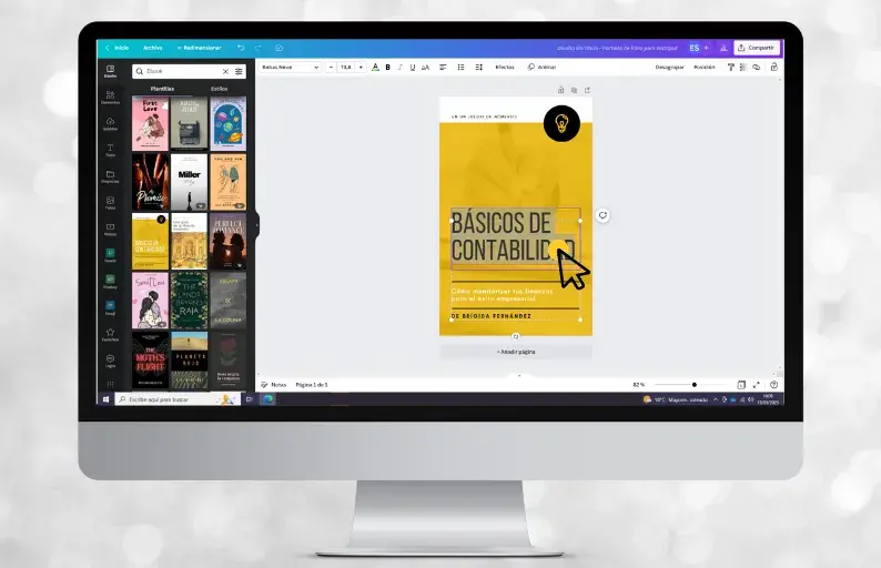 Paso 2 Edita la portada del ebook
