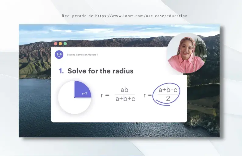 Loom para grabar clases online