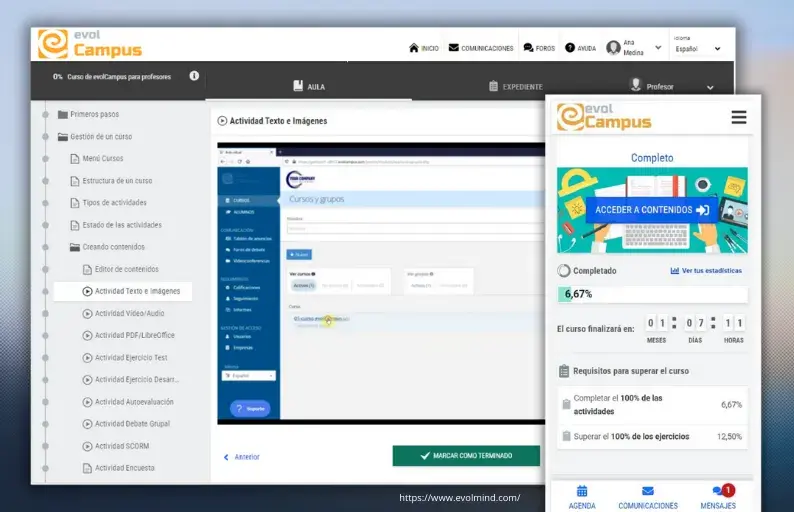 evolCampus, entre las mejores plataformas e-learning 2024