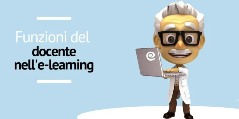 funzione del docente nell elearning