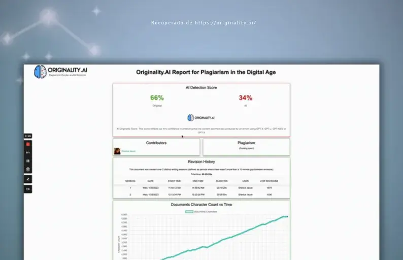 ¿Cómo detectar si un texto ha sido generado por inteligencia artificial ¡Con Originality. AI!