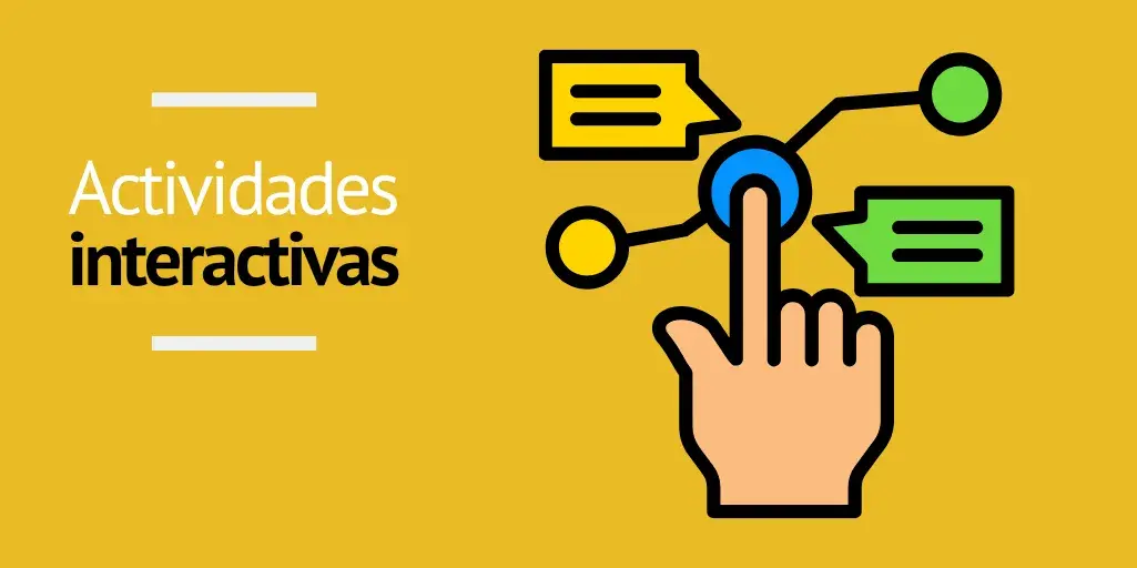 Actividades didácticas interactivas en el aula virtual