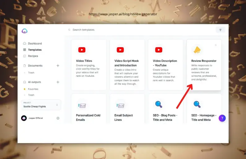 Jasper: IA para escribir textos con estilo y tono propios