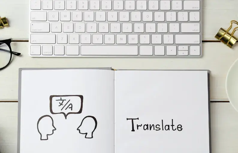 ¿Necesitas traducir los textos?