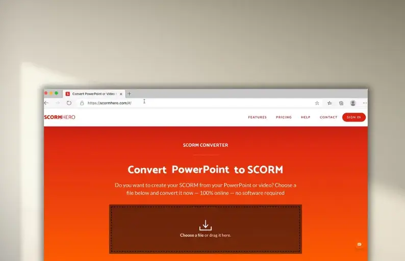 ScormHero para convertir PPT a SCORM