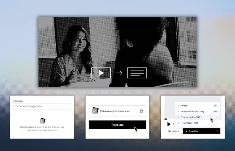 Rask, para transcribir vídeo a texto