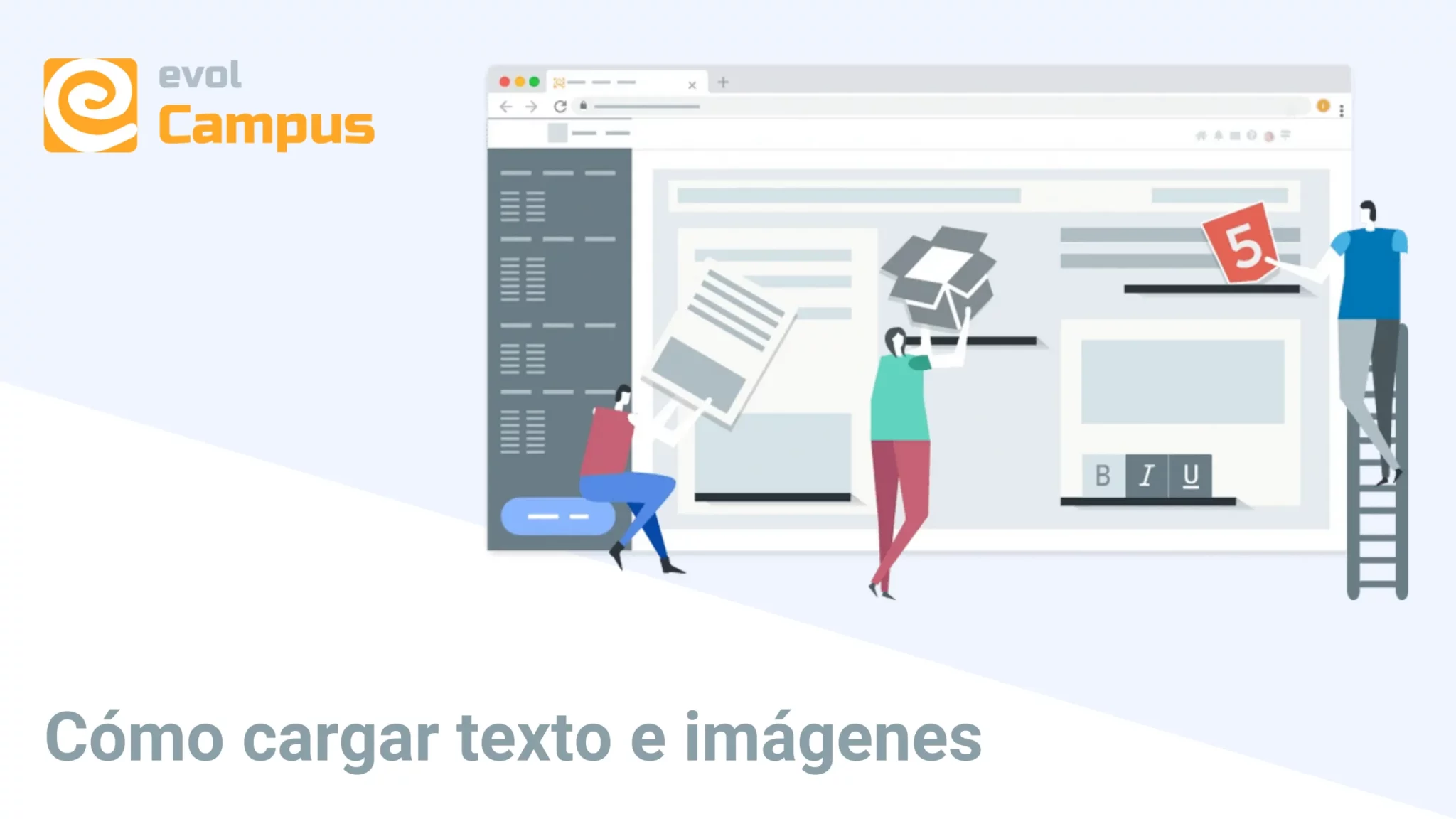 CARGAR Y UTILIZAR TEXTO (WORD) E IMÁGENES | evolCampus, la plataforma elearning más sencilla
