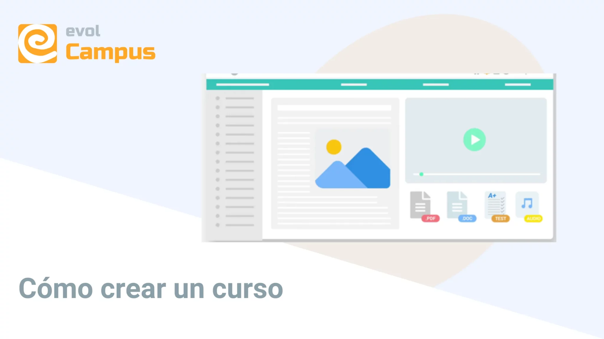 CÓMO CREAR UN CURSO | evolCampus, la plataforma elearning más sencilla (LMS)