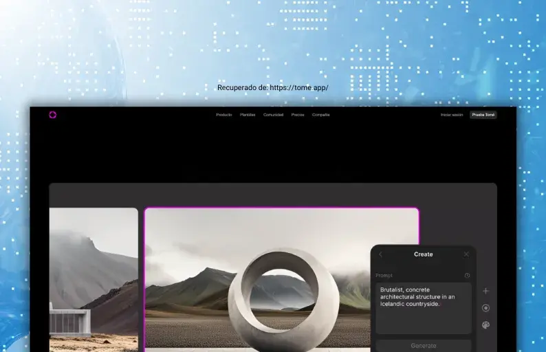 Tomé trasformare i contenuti della classe in presentazioni AI