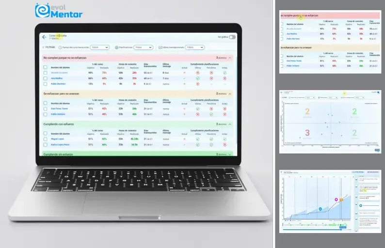 Panel - Visión global para el tutor​