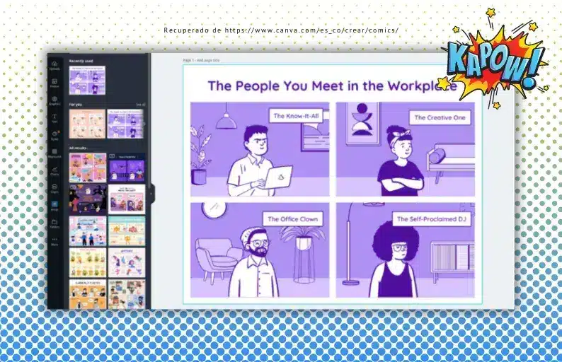 Canva: strumento per creare un fumetto o un cartone animato in pochi minuti