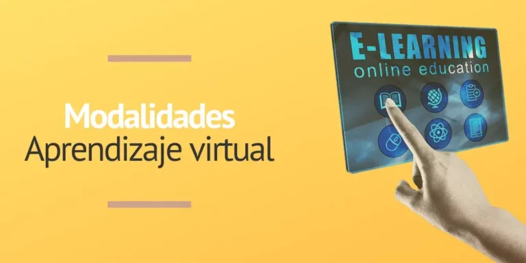 modalidades aprendizaje virtual