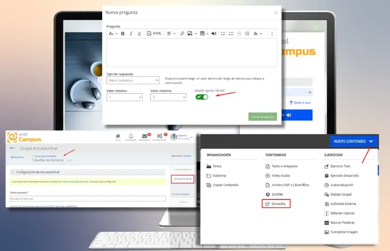 Nueva opción de respuesta en encuestas