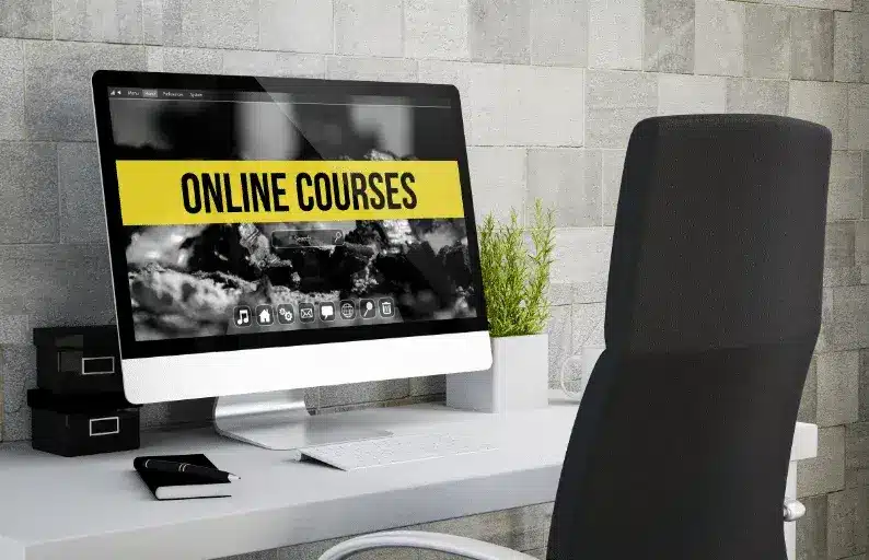 What is involved in creating online courses
