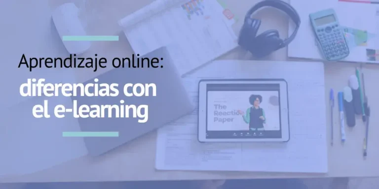 Aprendizaje online en qué se diferencia realmente del e-learning