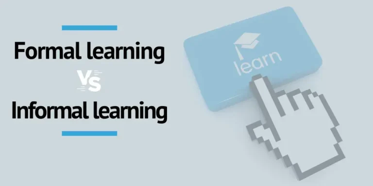 Formal vs. informal learning