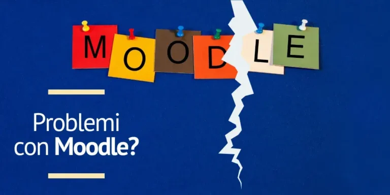 Problemi con MOODLE nella formazione online
