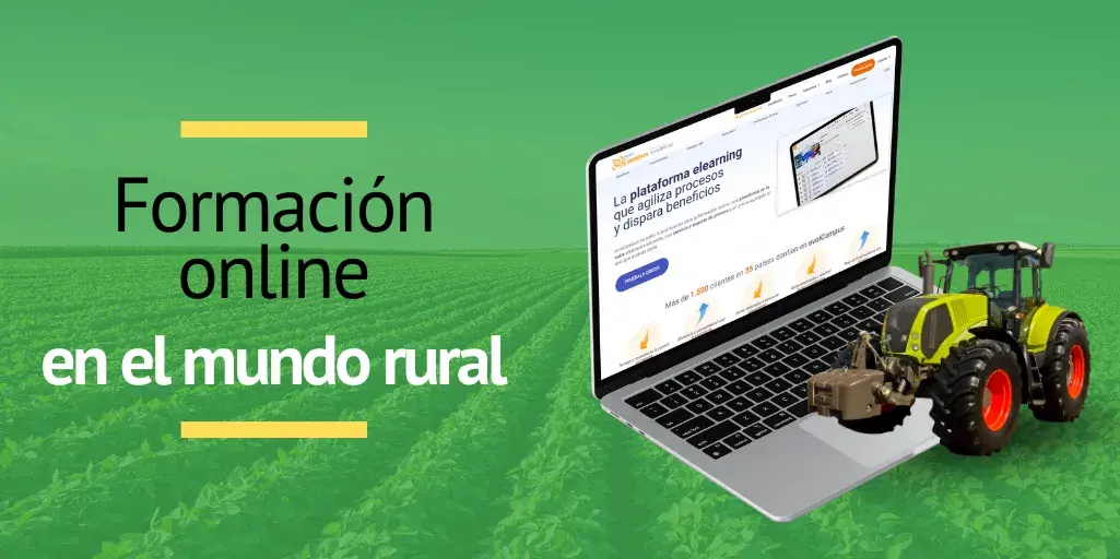 Formación en el mundo rural: cómo un LMS reduce distancias