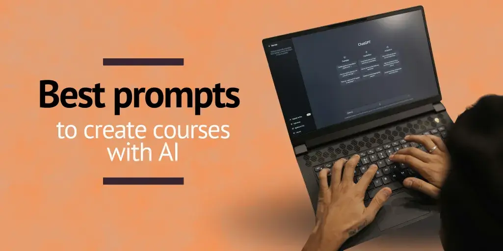10 best AI prompts for creating courses in your LMS