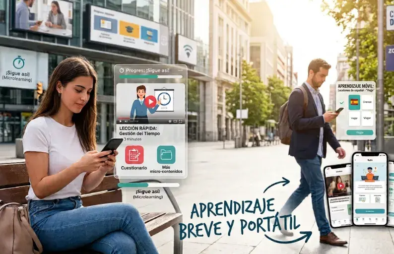 Microelearning y mobile learning