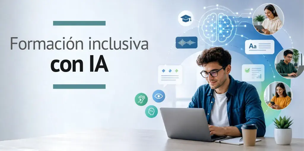 Formación inclusiva con IA en el aprendizaje adaptativo