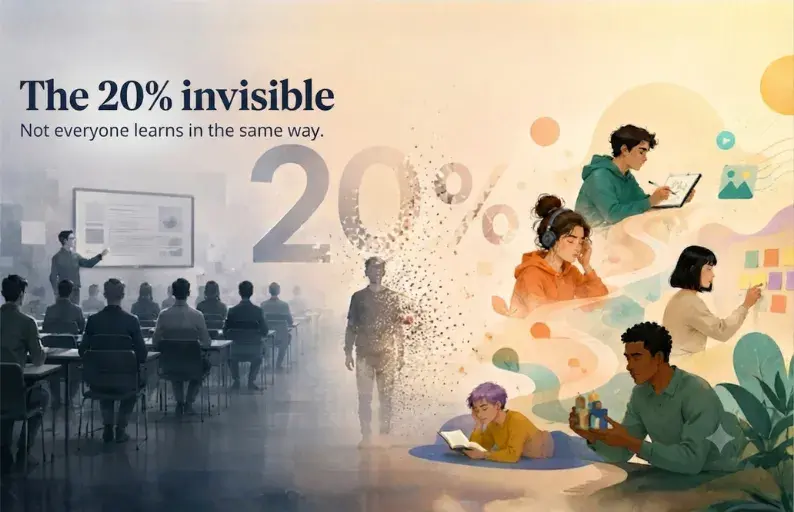 The invisible 20%: why traditional corporate and academic training fails