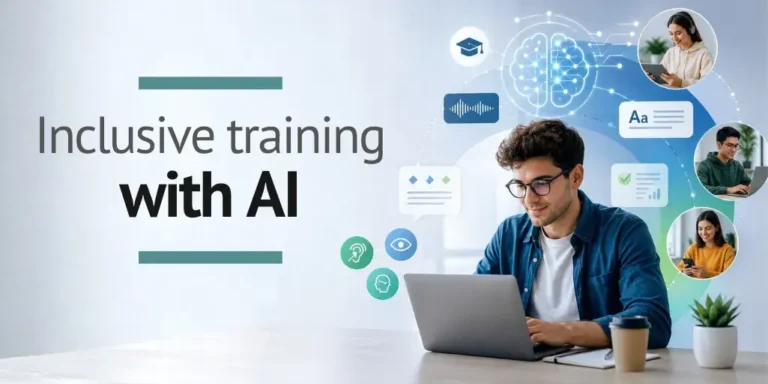 Inclusive corporate training with AI in adaptive learning