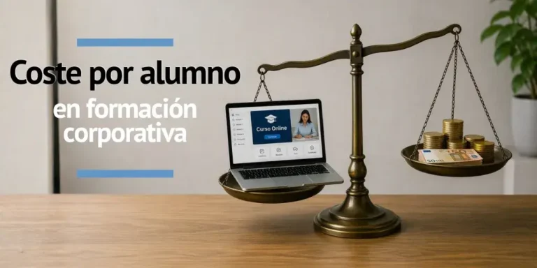 Coste por alumno en formación corporativa fórmula para escalar matrículas sin multiplicar tutores