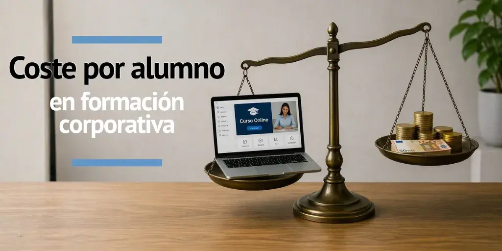 Coste por alumno en formación corporativa fórmula para escalar matrículas sin multiplicar tutores