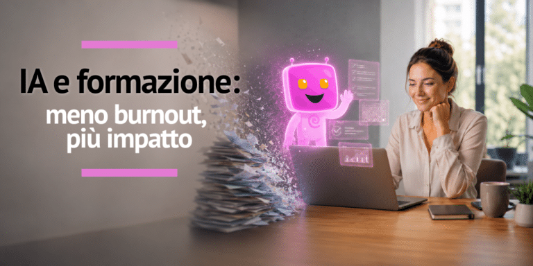 IT - Come l’intelligenza artificiale sta mettendo fine al burnout dei formatori