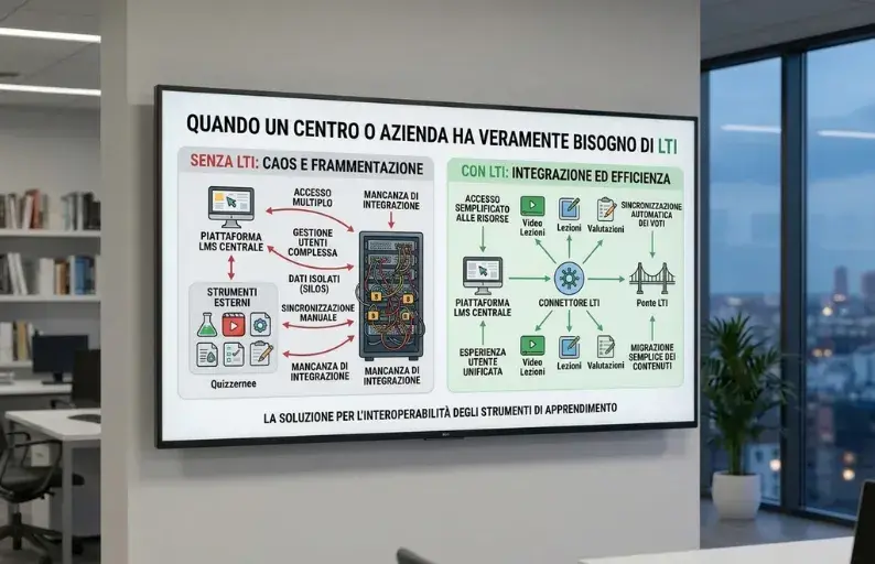 Quando un ente di formazione o un'azienda ha bisogno di LTI